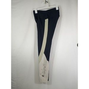 PELOTON Show Up Rib Leggings •Women L• Black Ribbed Cycling